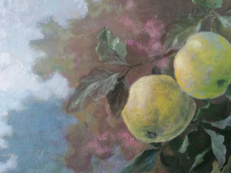 Original Color Field Painting Abstract Painting by Aldona CicėNienė