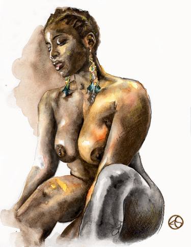 Original Nude Paintings by Andrea Sabatt