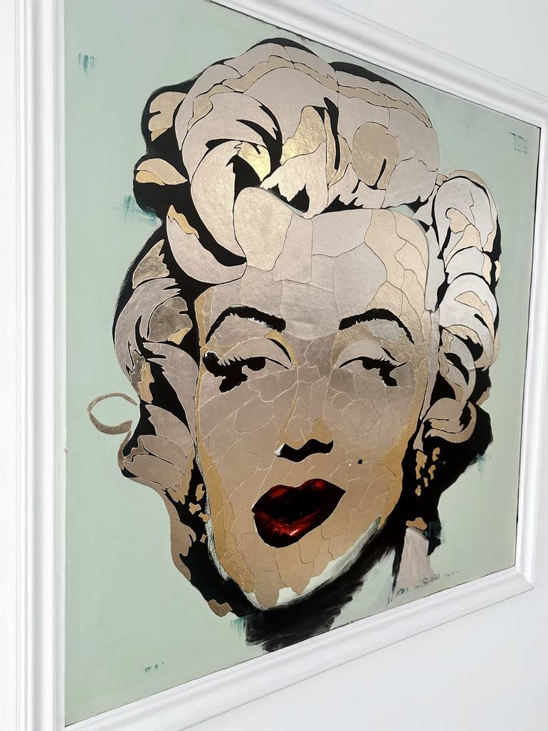 Original Contemporary Pop Culture/Celebrity Collage by Andy Sabatt
