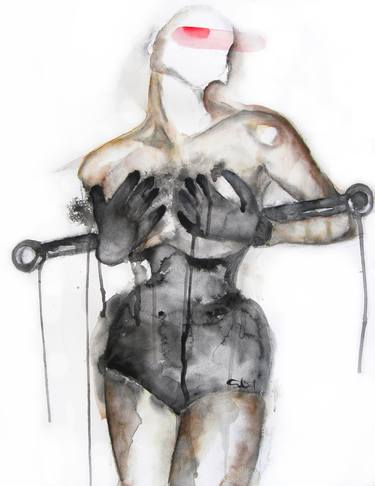 Original Erotic Paintings by Andrea Sabatt