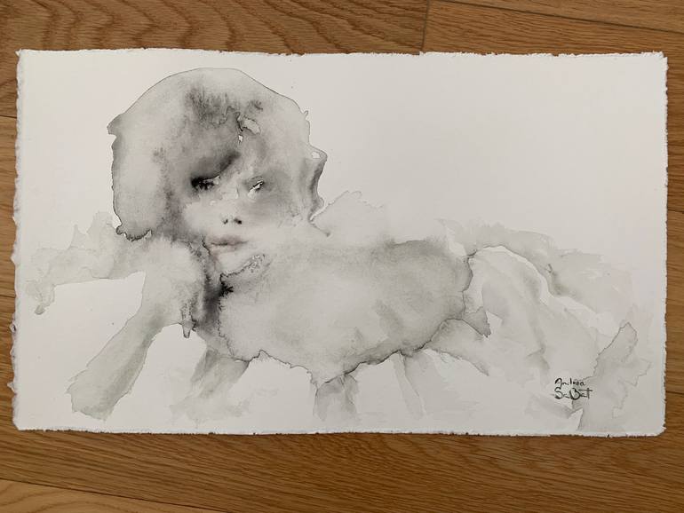 Original Abstract Expressionism Pop Culture/Celebrity Painting by Andy Sabatt