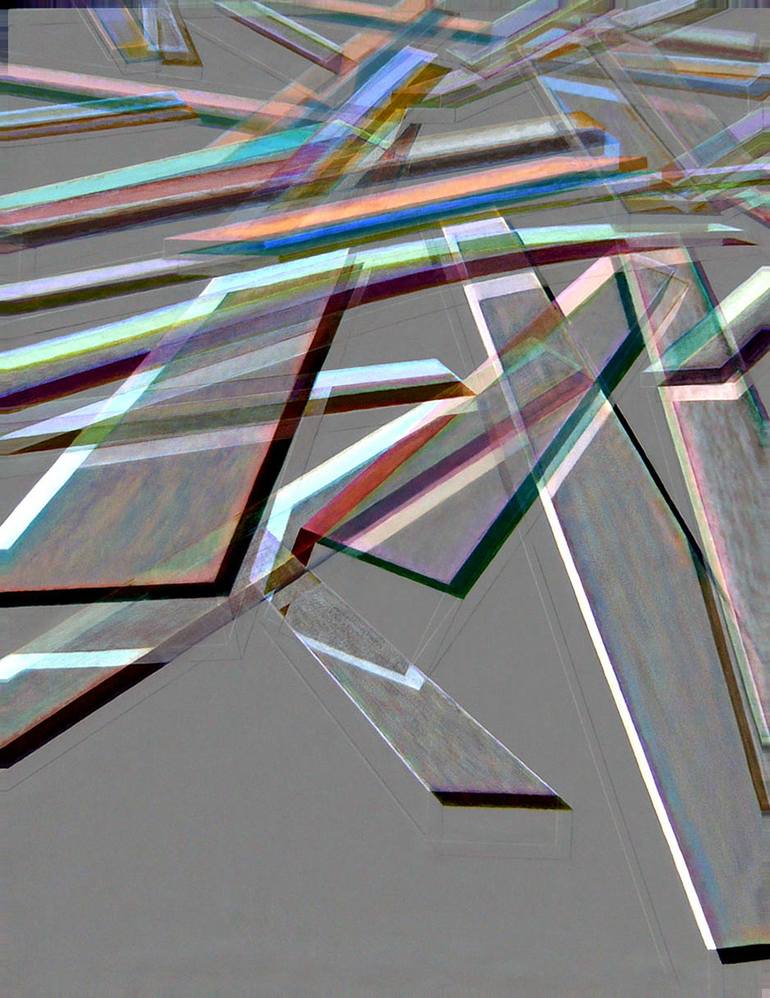Print of Abstract Digital by Nigel Feldberg