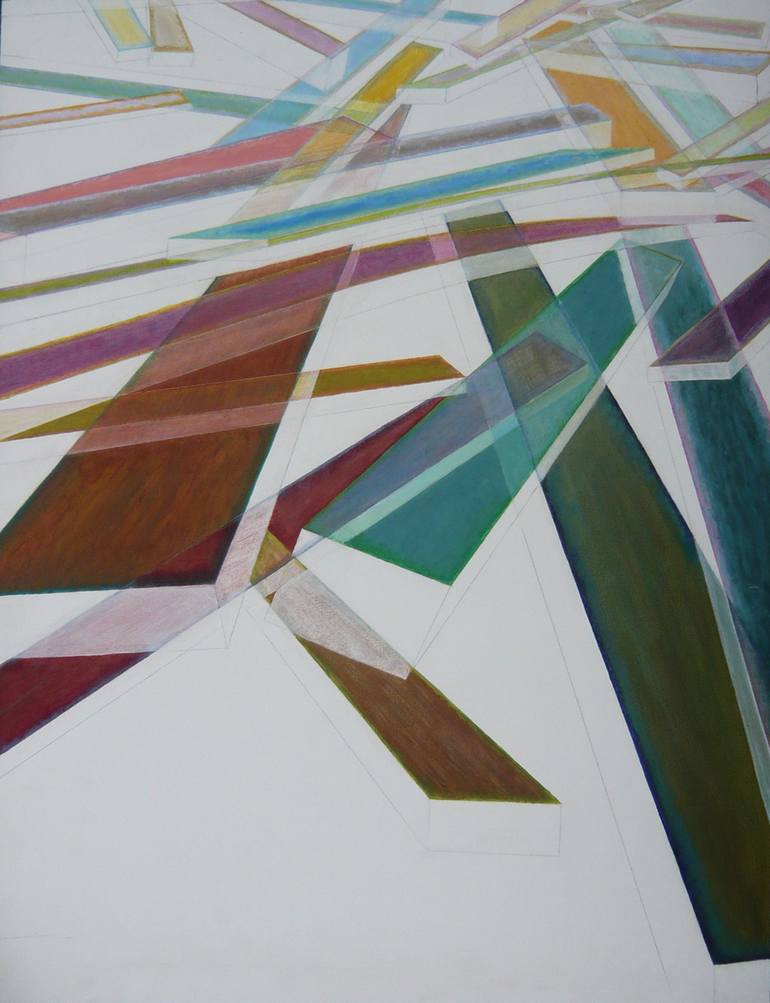 Print of Abstract Painting by Nigel Feldberg