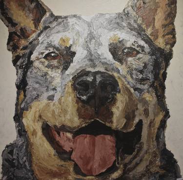 Print of Dogs Paintings by Cera James