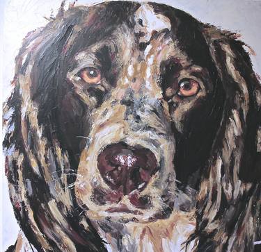 Print of Portraiture Dogs Paintings by Cera James