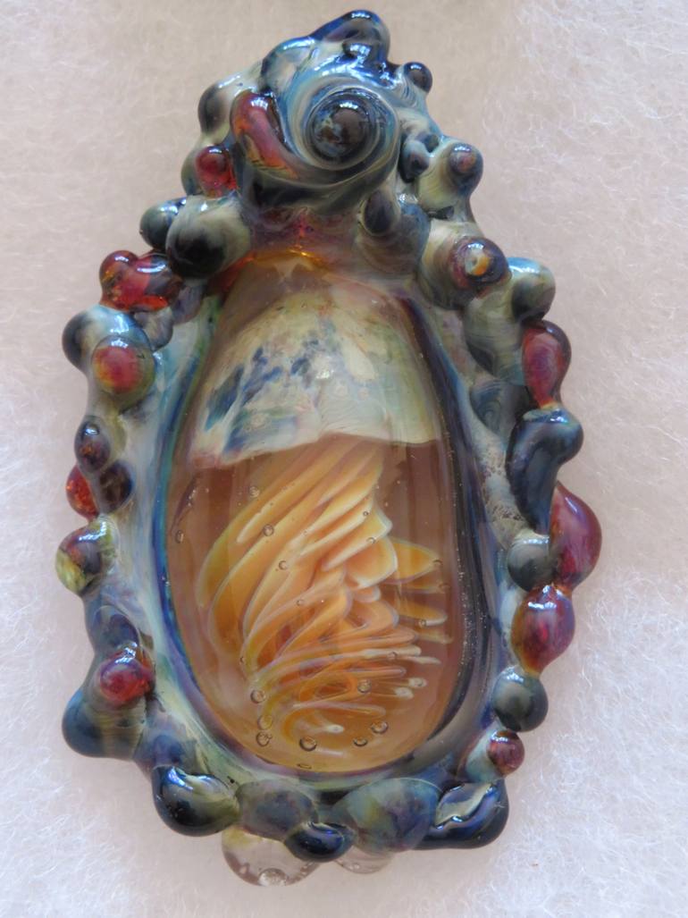 Original Contemporary Seascape Sculpture by Nicole Seaton