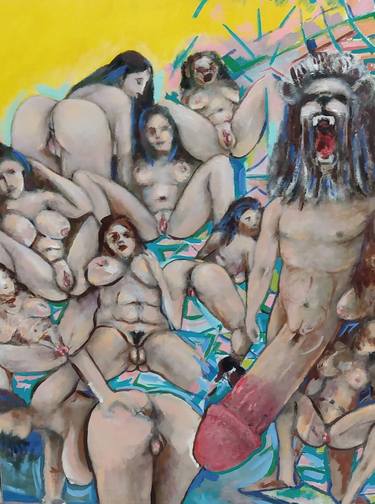 Original Contemporary Body Paintings by Christopher Davis