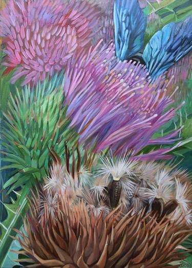 Original Fine Art Nature Paintings by Violeta Vollmer