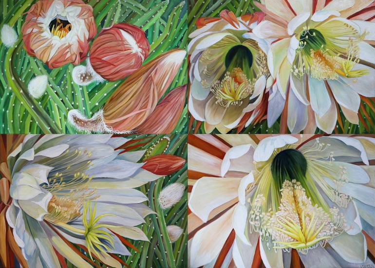 Original Contemporary Nature Painting by Violeta Vollmer