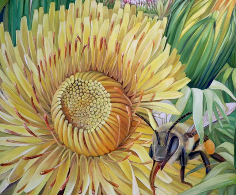 Original Contemporary Nature Painting by Violeta Vollmer