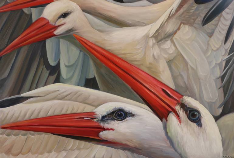 Original Contemporary Nature Painting by Violeta Vollmer