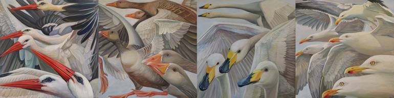 Original Contemporary Nature Painting by Violeta Vollmer