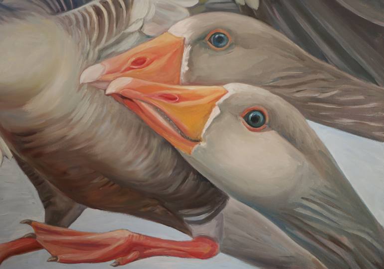 Original Contemporary Nature Painting by Violeta Vollmer