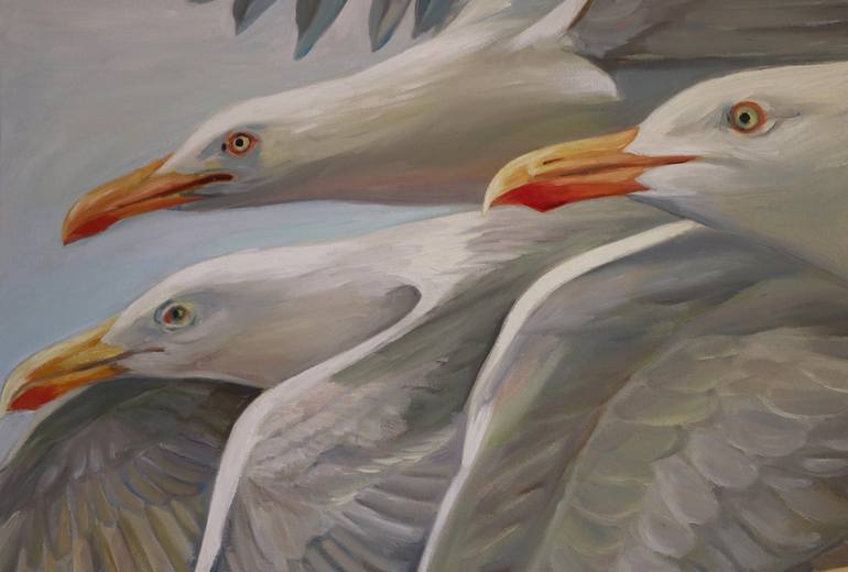 Original Contemporary Nature Painting by Violeta Vollmer