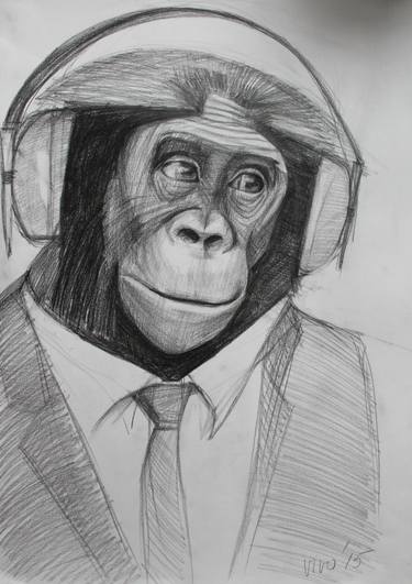 anthropoid ape 9 thumb