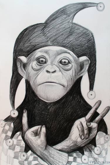 Print of Figurative Animal Drawings by Violeta Vollmer