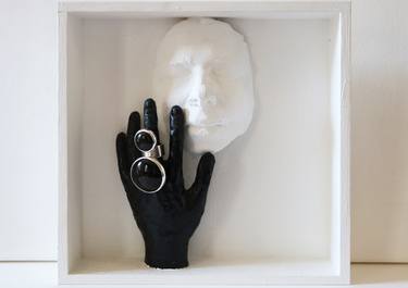self-portrait with silver ring thumb