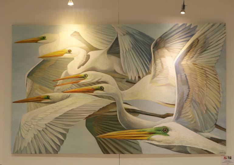 Original Documentary Nature Painting by Violeta Vollmer