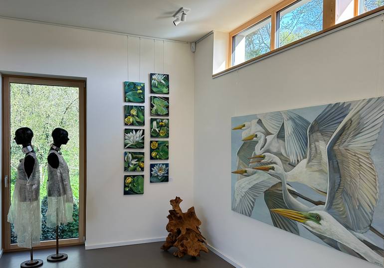 Original Documentary Nature Painting by Violeta Vollmer