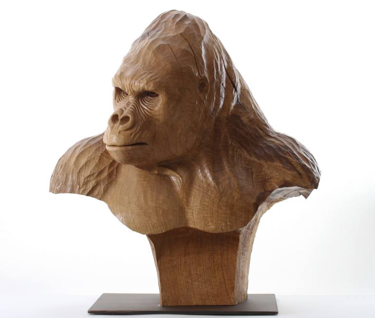 Original Figurative Animal Sculpture by Bill Prickett