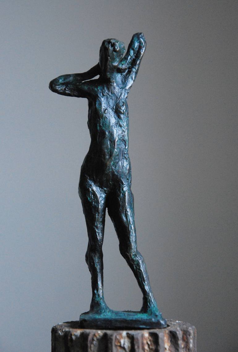 standing figure Sculpture by François Dupuis | Saatchi Art