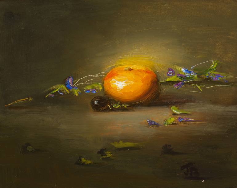 Original Fine Art Still Life Painting by Julia Bright