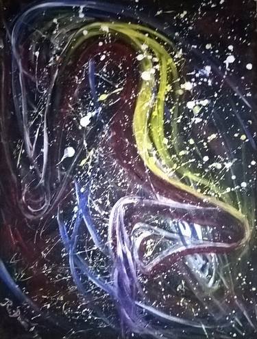 Original Abstract Expressionism Religion Paintings by Rada Petrovic