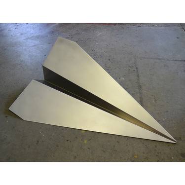 Paper Plane Sculpture thumb