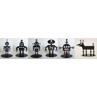 Saatchi Art Artist Bruce Gray; Sculpture, “Robot Sculptures (Various)” #art