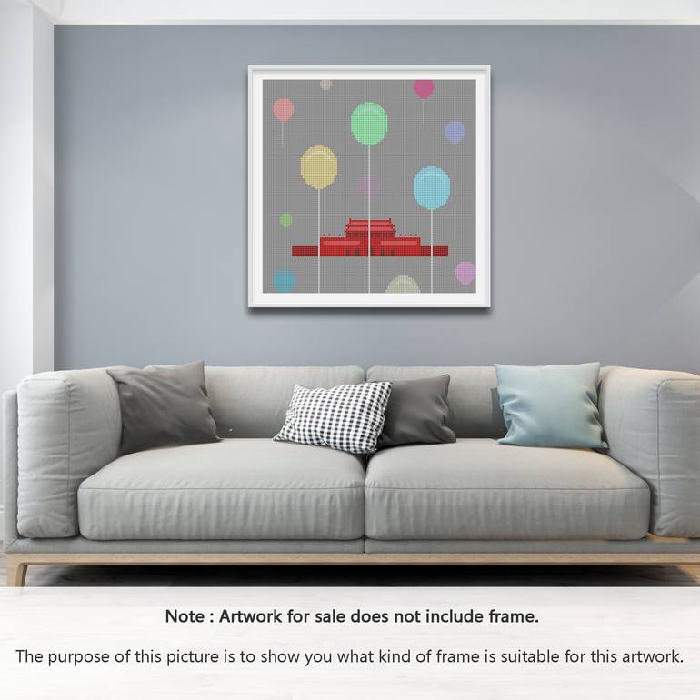 Original Abstract Landscape Printmaking by Yuanhua Jia