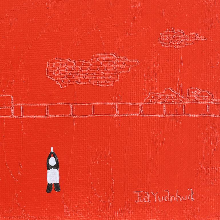 Original Contemporary Architecture Painting by Yuanhua Jia
