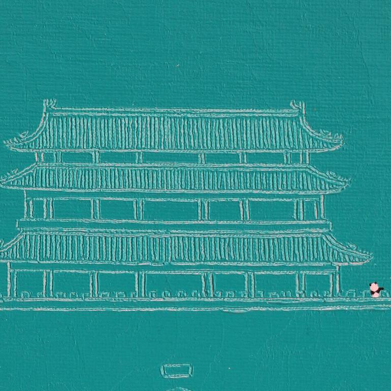 Original Contemporary Architecture Painting by Yuanhua Jia