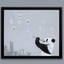 JiaYuanhua - black and white - pandas art