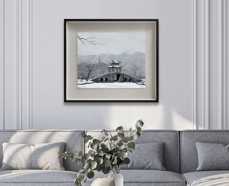 Original Contemporary Landscape Painting by Yuanhua Jia