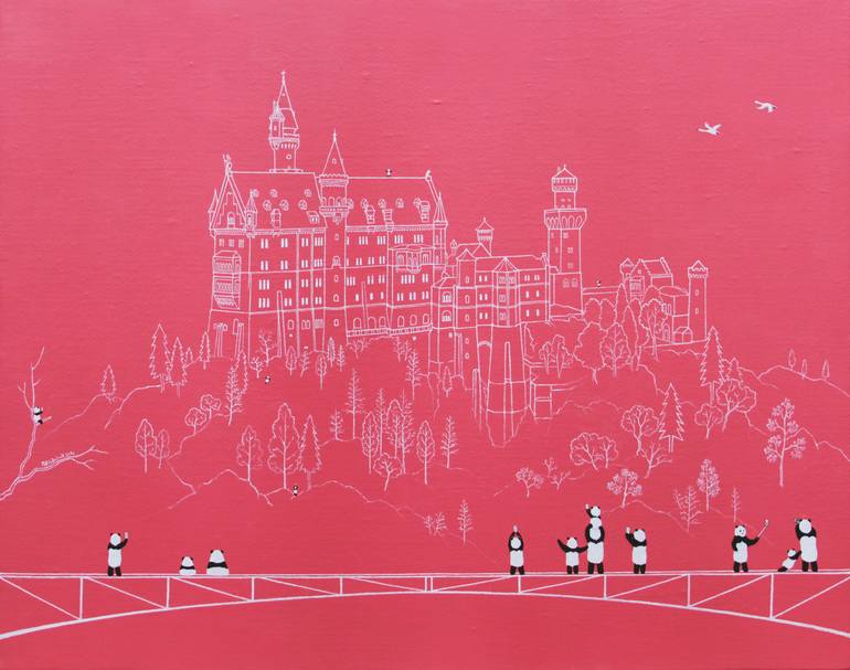 Original Contemporary Travel Painting by Yuanhua Jia
