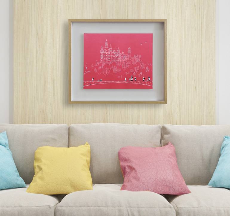Original Contemporary Travel Painting by Yuanhua Jia