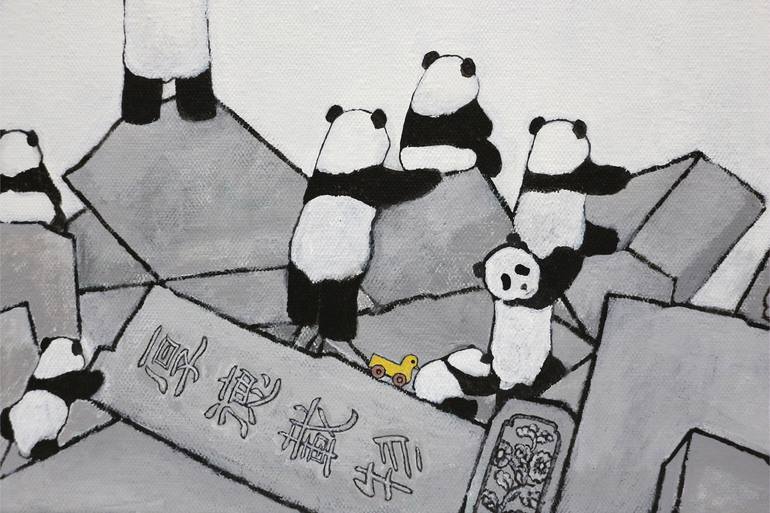 Original Contemporary Fantasy Painting by Yuanhua Jia