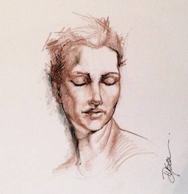 Print of Conceptual Women Drawings by Leigh Dyson