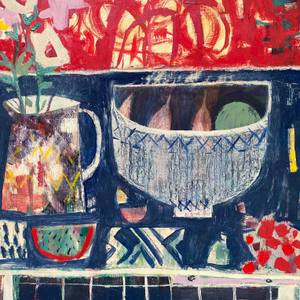 Red Room Still Life