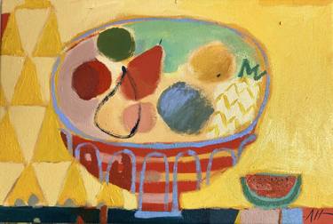 Original Expressionism Still Life Paintings by Anna Hymas
