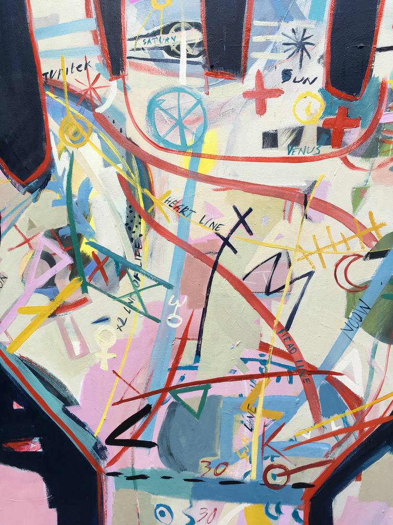 Original Abstract Body Painting by Anna Hymas