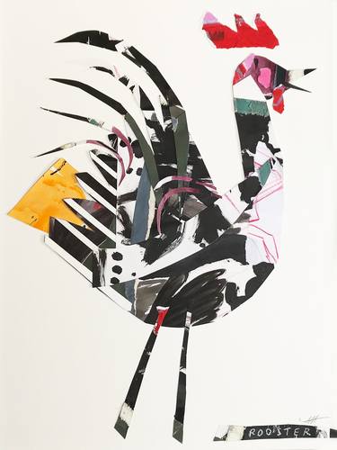 Print of Animal Collage by Anna Hymas