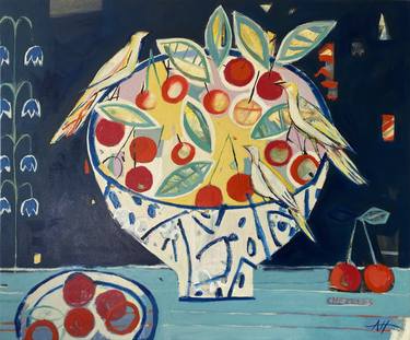 Print of Expressionism Still Life Paintings by Anna Hymas