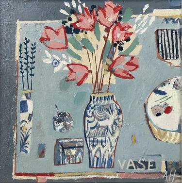 Still Life with a Vase of Flowers thumb