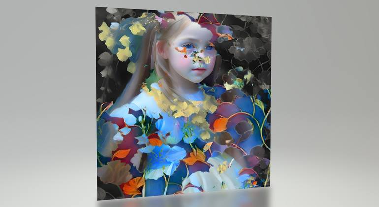 Original Contemporary Children Digital by Ludwina Van Hyfte