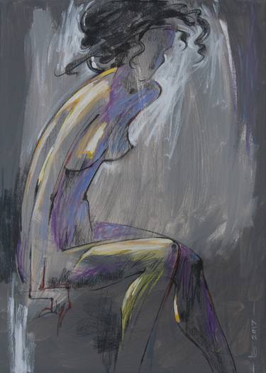 Original Nude Paintings by Laima Goda