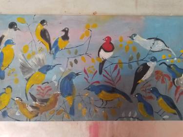 Original Abstract Animal Paintings by tarisai munzvenga