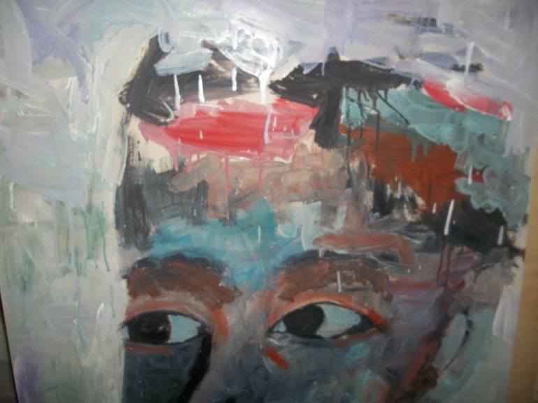 Original Abstract People Painting by tarisai munzvenga
