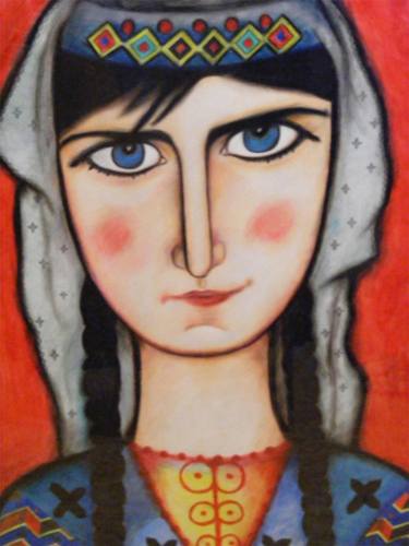 Portrait of Natia Gergia. Megreli girl.  thumb