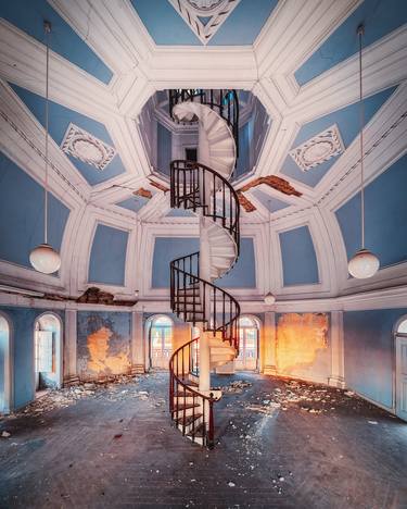 Saatchi Art Artist Matthias Haker; Photography, “Crumbling Stairway tio Heaven - Limited Edition of 5” #art